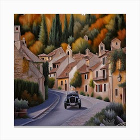 Late Afternoon Drive Canvas Print