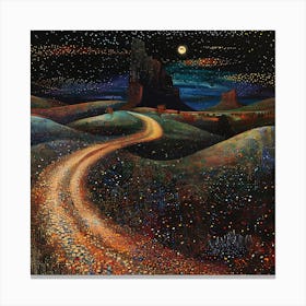 Road To The Stars Canvas Print