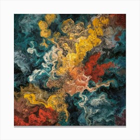 Abstract Painting Canvas Print