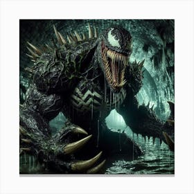 Croc venom 1 Canvas Print