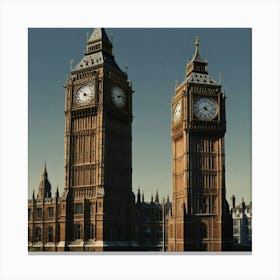 Big Ben Clock Tower Canvas Print