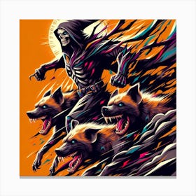 The Grim Reaper (Variant 3) Canvas Print