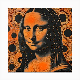 Mona Lisa 3 Canvas Print