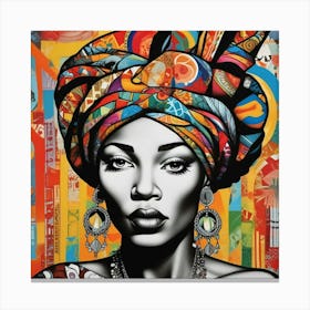 African Woman 9 Canvas Print