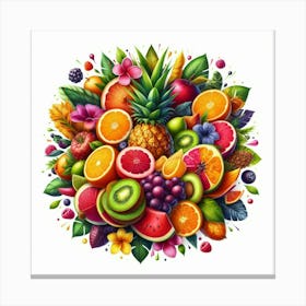 Fruit Bouquet Canvas Print