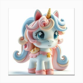 Unicorn Figurine 22 Canvas Print