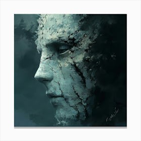 Face Of The Dead 1 Canvas Print