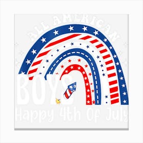 Trending Patriotic American Family Matching Sunglasses Canvas Print