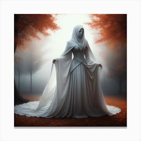 White Witch Canvas Print