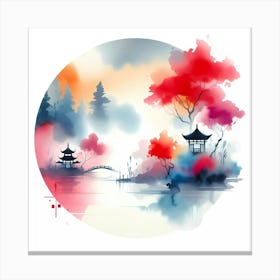 Asian Landscape Painting 29 Canvas Print