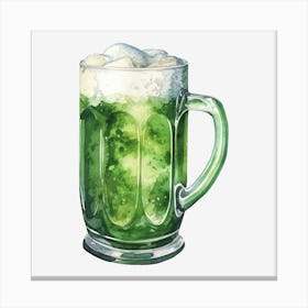 St Patrick'S Day Beer 12 Canvas Print