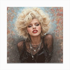 Blonde Canvas Print