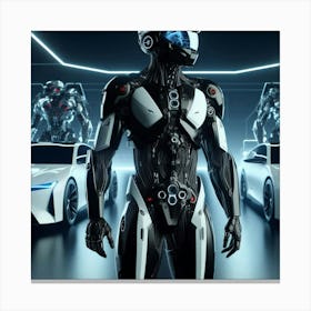 Futuristic Man 214 Canvas Print