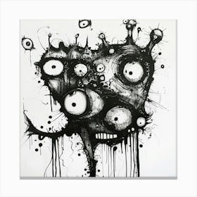 Monsters Canvas Print