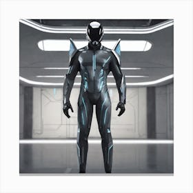 Futuristic Suit 13 Canvas Print