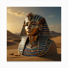 Pharaoh'S Head Canvas Print