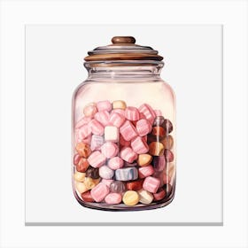 Jar Of Candy 2 Canvas Print