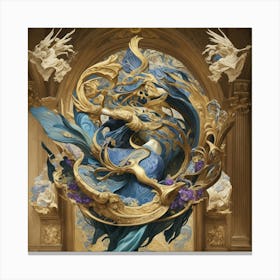 Angel Of The Sea Canvas Print