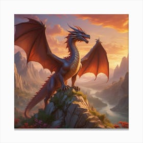 Dragon 14 Canvas Print