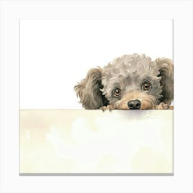 Poodle Dog 2 Canvas Print