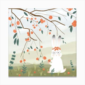 Rabbit In A Tree Canvas Print