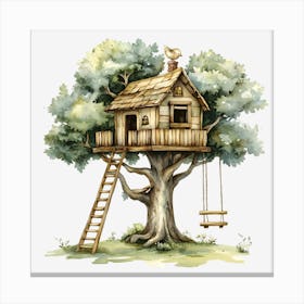 Tree House 4 Leinwandbild