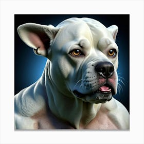 Bulldog Canvas Print