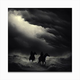 Stormy Seas Canvas Print