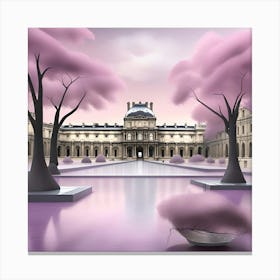 Louvre Soft Expressions Landscape #1 Canvas Print