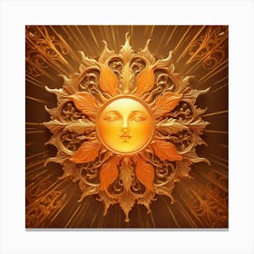 Sun Canvas Print