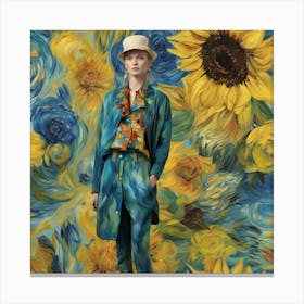Sunflowers By Van Gogh 1 Canvas Print