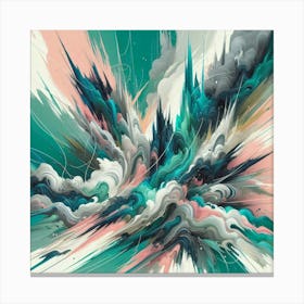 Splash Of Chaos Canvas Print