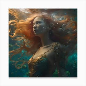 Mermaid Canvas Print