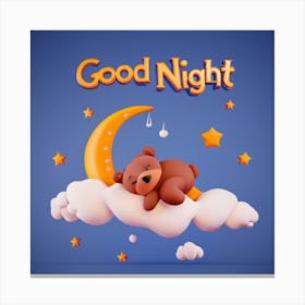 Good Night Canvas Print