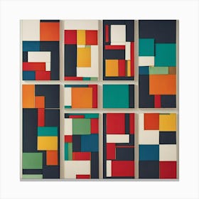 'Color Squares' Canvas Print