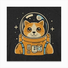 Astronaut Cat 1 Canvas Print