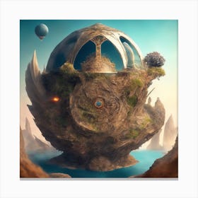 Place In The Sky Canvas Print