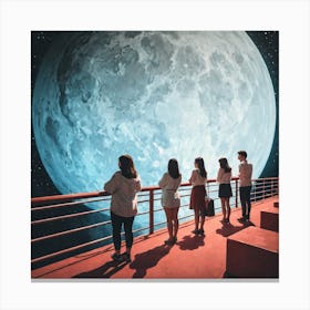 Full Moon 15 Canvas Print