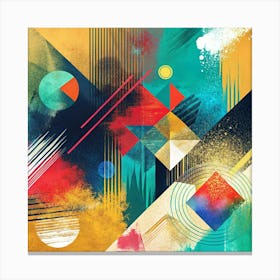 Abstract Painting 200 Canvas Print