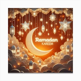 Ramadan Kareem 4 Canvas Print