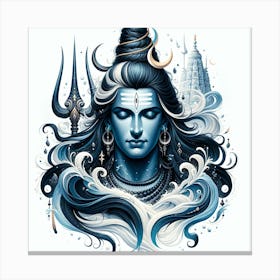 Lord Shiva 24 Canvas Print