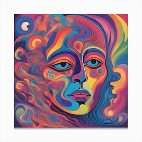 Psychedelic Art Canvas Print