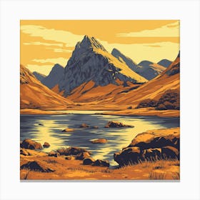 Scotland Landscape Canvas Print