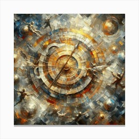 Clock Of The Universe Canvas Print