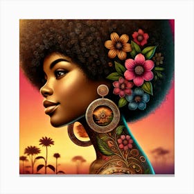 Afrofuturism Canvas Print