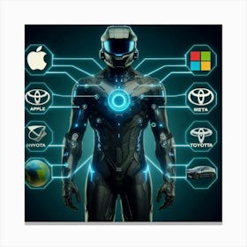 Future Of Technology 4 Canvas Print