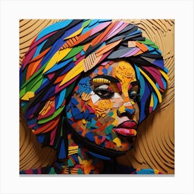 African Woman 8 Canvas Print