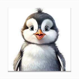 Cute Penguin 1 Canvas Print