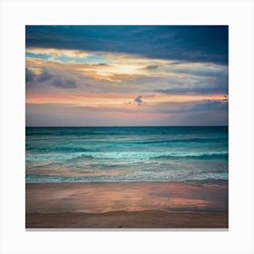 Colours Of The Beach 3 Canvas Print