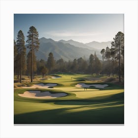 Morning Round in Ireland Canvas Print